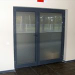 Алюминиевая дверь 1100×2200 мм. GFTD39202