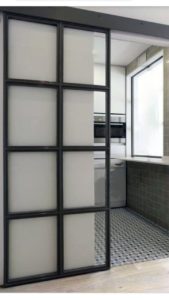 Раздвижная алюминиевая перегородка GFTD538